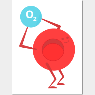 Blood cell Posters and Art